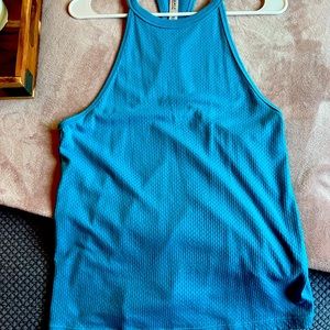Lorna Jane bright blue tank